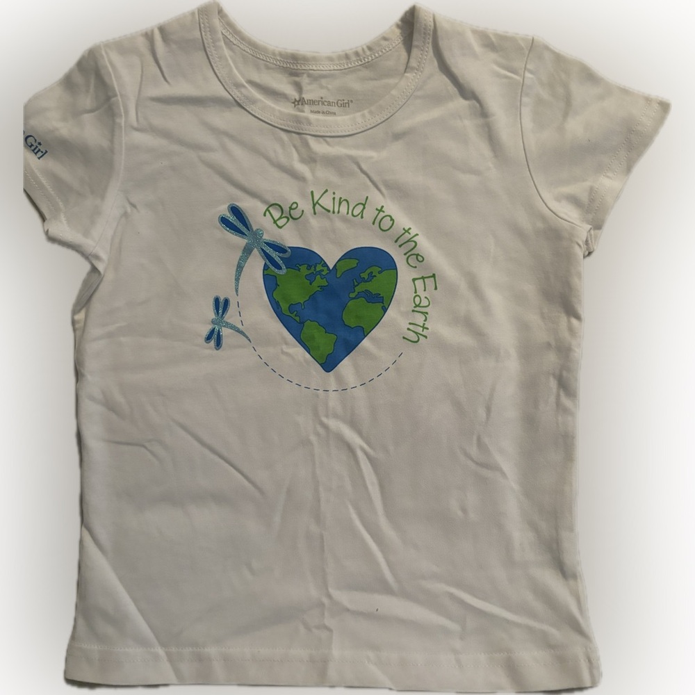 American Girl Earth Day t-shirt